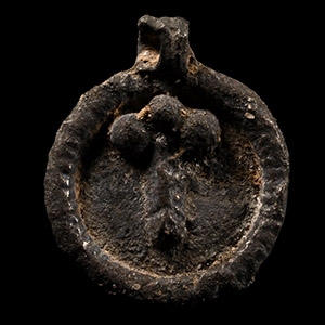 Roman Silver Pendant with Phallic