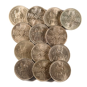 Commemorative Medals - Queen Elizabeth II - Commemorative Crown Group [13]