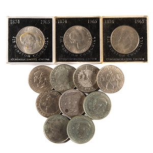 Commemorative Medals - Queen Elizabeth II - Commemorative Crown Group [12]
