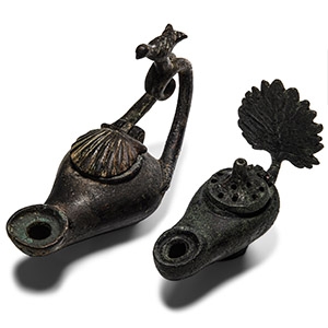 Byzantine Oil Lamp Group