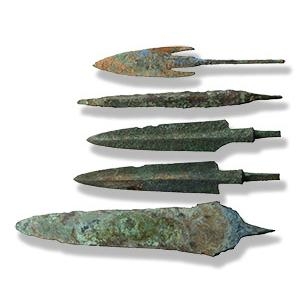 Western Asiatic Bronze Arrowhead and Javelin Collection