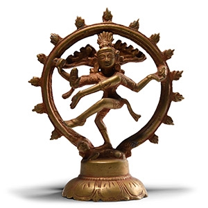 Indian Brass Shiva Figurine
