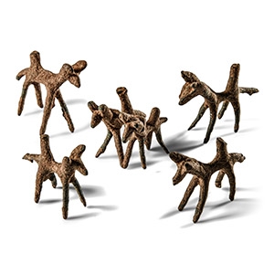 Luristan Bronze Votive Animal Group