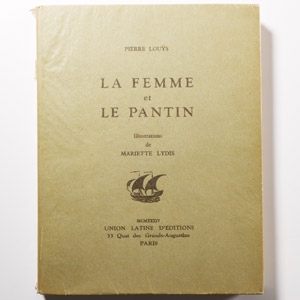 General Books - Louys, P. - La femme et la Pantin Erotic Book
