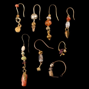 Roman Period Gold Earring Collection