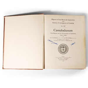 Archaeological Books - Hawkes & Hull - Camulodunum Report