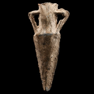 Byzantine Lead Pilgrims Holy Water Ampulla