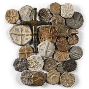 Medieval Bronze and Lead Artefact Group