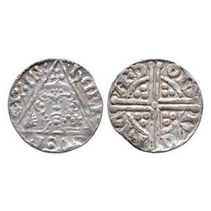 Irish Coins - Henry III - Dublin - Long Cross AR Penny