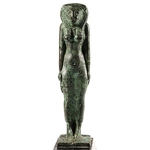 Bronze Statue of the Egyptian God Sekhmet