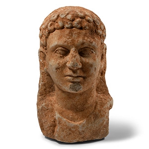 Roman Marble Bust of a Kouros