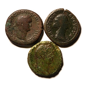 Ancient Roman Imperial Coins - Mixed AE Sestertius Group [3]