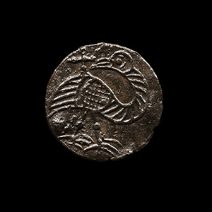 Medieval Thames Bifacial Pewter Wine Tavern Token
