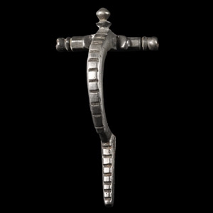 Roman Silver Crossbow Brooch