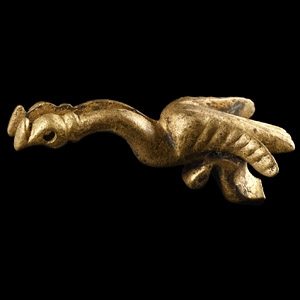 Medieval Thames Bronze Zoomorphic Spur Terminal