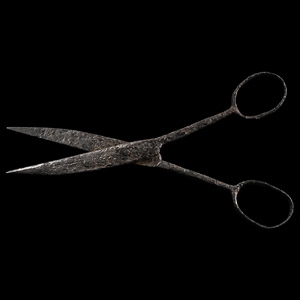Medieval Thames Iron Scissors