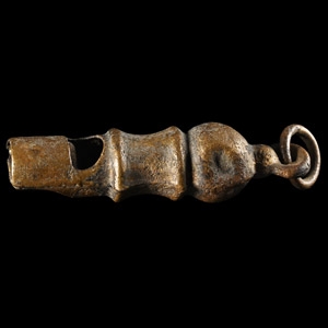 Tudor Period Thames Bronze Working Hawking Whistle