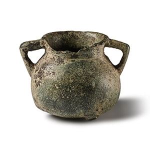 Medieval Thames Bronze Miniature Cooking Pot