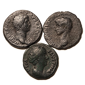 Ancient Roman Imperial Coins - Mixed AE As Group [3]