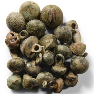 Medieval Bronze Button Collection