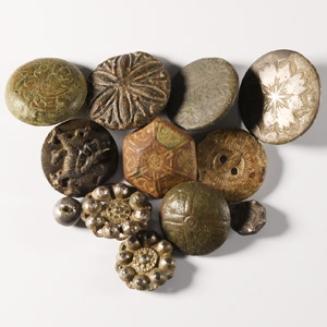 Bronze Button Collection