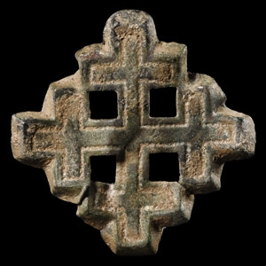 Medieval Bronze Knights Holy Sepulchre Badge