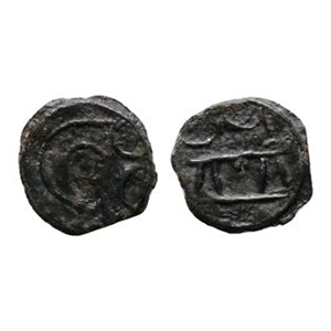 Celtic Iron Age Coins - Cantiaci - Ambivalent Angular Bull - AE Potin