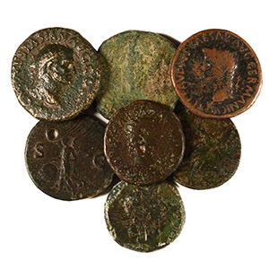 Ancient Roman Imperial Coins - Mixed As and Sestertius Group [7]