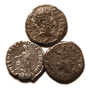 Ancient Roman Imperial Coins - Mixed AR Denarius Group [3]