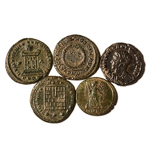 Ancient Roman Imperial Coins - Constantinian - London - AE3/4 Group [5]