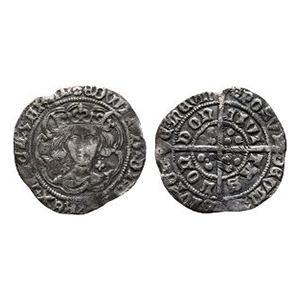 English Medieval Coins - Edward IV - London - AR Groat