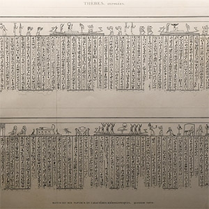 Large Egyptian Expedition Lithograph Print