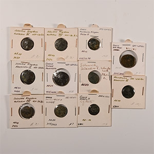 Ancient Greek Coins - Mixed Greek Coin Group [11]