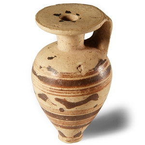 Etruscan Buffware Aryballos
