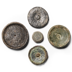 Byzantine Bronze Trade Weight Collection