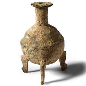 South East Asian Bronze Kohl Pot