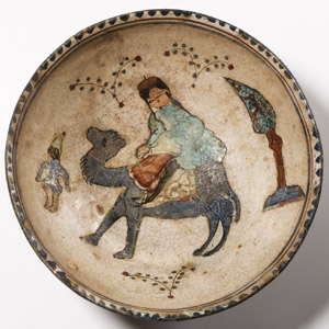 Iranian Bowl with Camel Rider