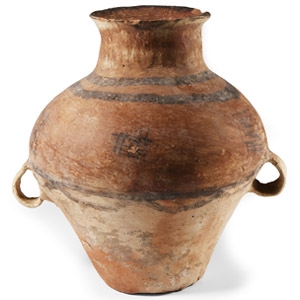 Chinese Neolithic Terracotta Amphora