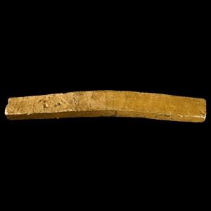 Viking Age or Earlier Hacked Gold Trade Ingot