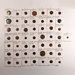 Ancient Roman Imperial Coins - Mixed Bronze Coin Group [50]