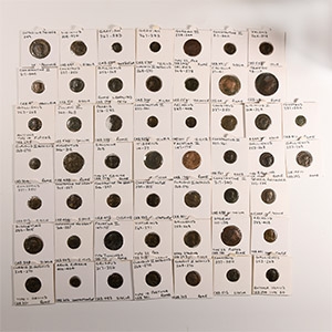 Ancient Roman Imperial Coins - Mixed Bronze Coin Group [50]