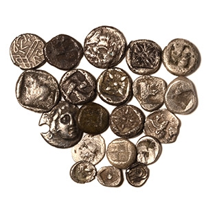 Ancient Greek Coins - Mixed Silver Fraction Group [20]
