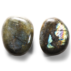Natural History - Labradorite Specimen Pair
