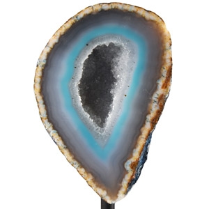 Natural History - Dyed Agate on Stand