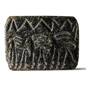 Large Western Asiatic Stone Stamp Seal
