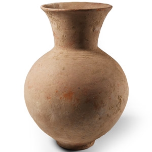 Western Asiatic Terracotta Bulbous Vase