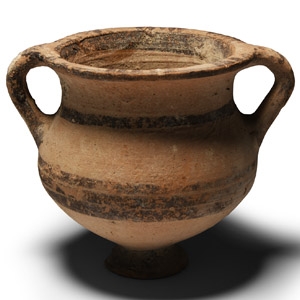 Cypriot Painted Terracotta Amphora
