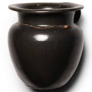 Greek Apulian Black-Glazed Mug