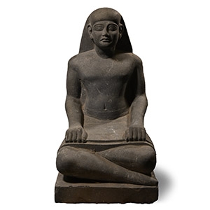 Large Egyptian Style Stone Figure