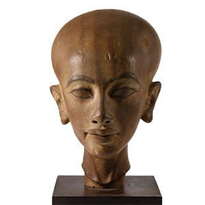 Egyptian Revival Terracotta Head